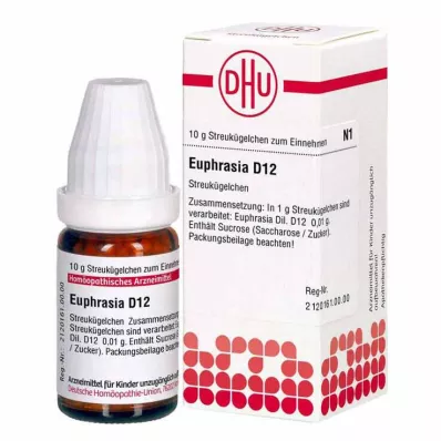 DHU Euphasia D 12 gömböcske, 10 g