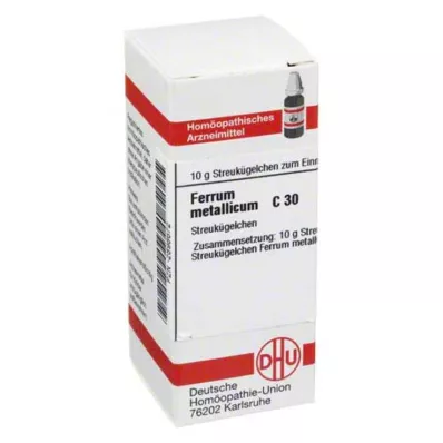 DHU Ferrum metallicum C 30 gömböcskék, 10 g DHU Ferrum metallicum C 30 gömböcskék, 10 g