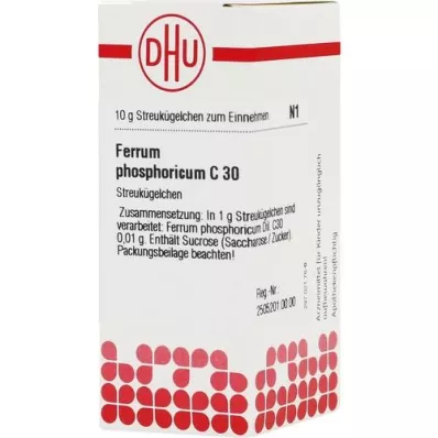 FERRUM PHOSPHORICUM C 30 gömböcskék, 10 g