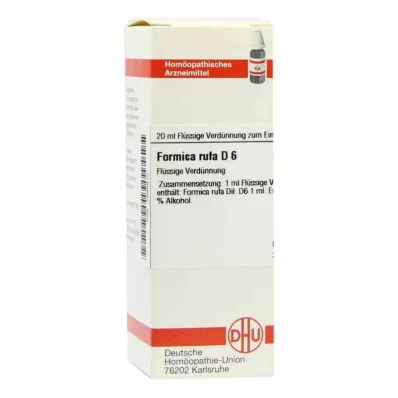 FORMICA RUFA D 6 Hígítás, 20 ml FORMICA RUFA D 6 Hígítás, 20 ml