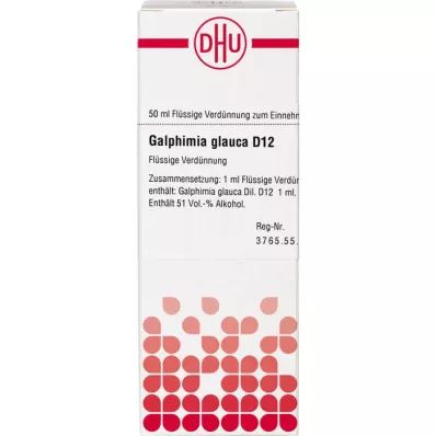 GALPHIMIA GLAUCA D 12 Hígítás, 50 ml