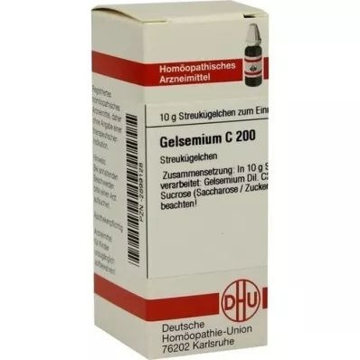 GELSEMIUM C 200 golyócskák, 10 g