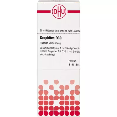 GRAPHITES D 30 hígítás, 50 ml