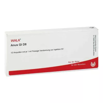 ANUS GL D 8 ampullák, 10X1 ml ANUS GL D 8 ampullák, 10X1 ml