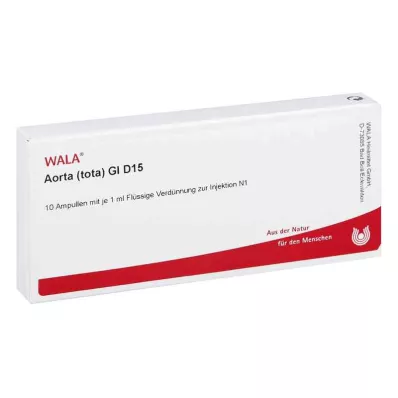 AORTA TOTA GL D 15 ampullák, 10X1 ml