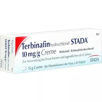 TERBINAFINHYDROCHLORID STADA 10 mg/g krém, 15 g