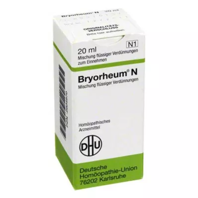 BRYORHEUM N Keverék, 20 ml BRYORHEUM N Keverék, 20 ml