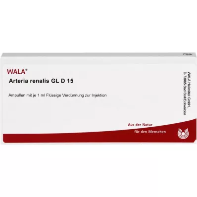 ARTERIA RENALIS GL D 15 ampullák, 10X1 ml