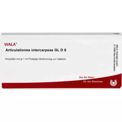 ARTICULATIONES intercarpeae GL D 8 ampulla, 10X1 ml ARTICULATIONES intercarpeae GL D 8 ampulla, 10X1 ml