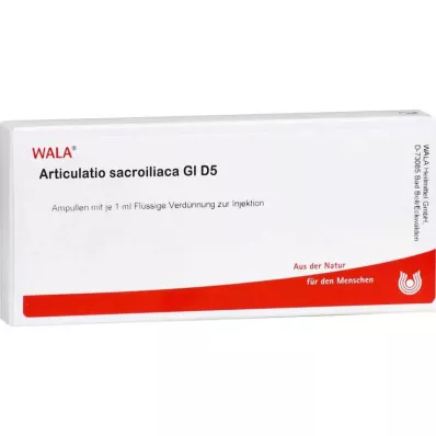 Articulatio Sacroiliaca GL D 5 ampulla, 10X1 ml Articulatio Sacroiliaca GL D 5 ampulla, 10X1 ml