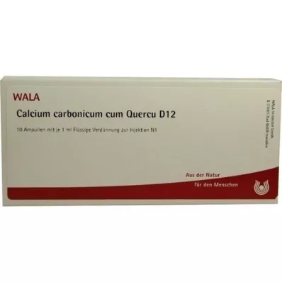 CALCIUM CARBONICUM CUM quercus D 12 ampulla, 10X1 ml