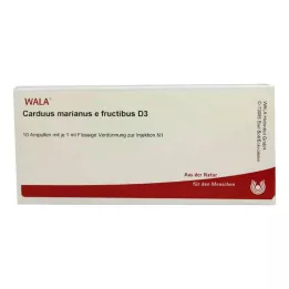 CARDUUS MARIANUS E fructibus D 3 ampullák, 10X1 ml