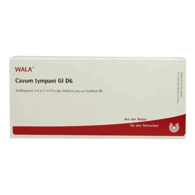 Cavum Tympani Gl D6 ampulla (10x1 ml)