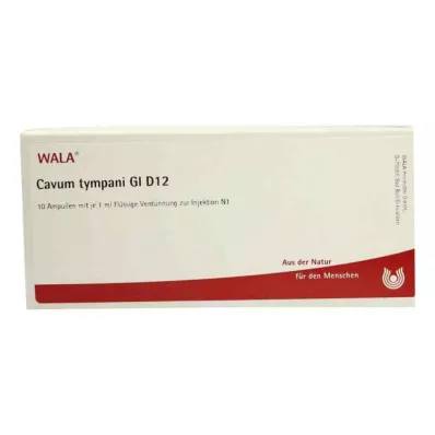 CAVUM tympani GL D 12 ampulla, 10X1 ml CAVUM tympani GL D 12 ampulla, 10X1 ml