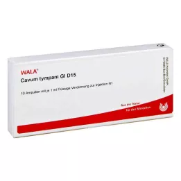 CAVUM tympani GL D 15 ampulla, 10X1 ml