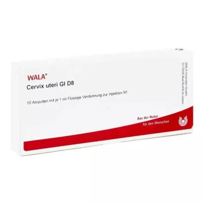 CERVIX uteri GL D 8 ampulla, 10X1 ml