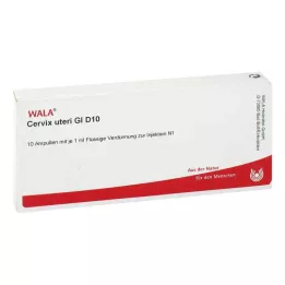 CERVIX uteri GL D 10 ampulla, 10X1 ml