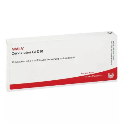 CERVIX uteri GL D 10 ampulla, 10X1 ml