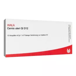 CERVIX uteri GL D 12 ampulla, 10X1 ml
