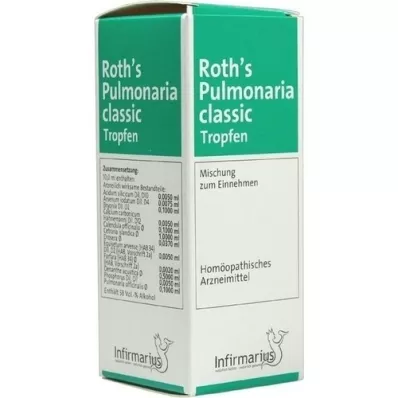 ROTHS Pulmonaria classic cseppek, 100 ml