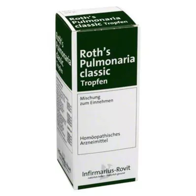 ROTHS Pulmonaria classic cseppek, 100 ml