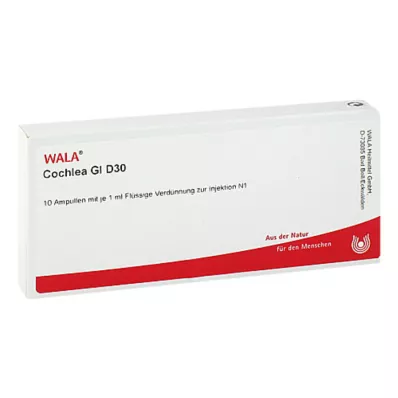 Cochlea GL D 30 ampulla, 10X1 ml