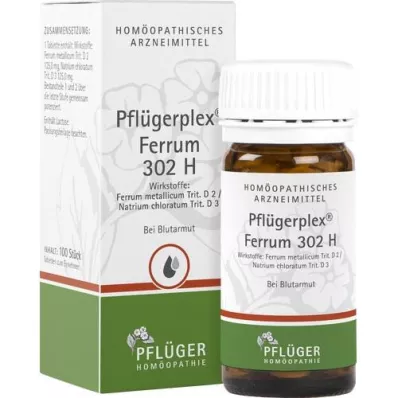 PFLÜGERPLEX Ferrum 302 H tabletta, 100 db