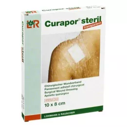 CURAPOR Wound dressing steril átlátszó 8x10 cm, 5 db
