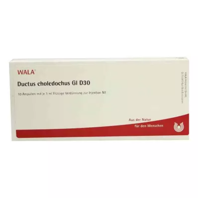 DUCTUS CHOLEDOCHUS GL D 30 ampullák, 10X1 ml DUCTUS CHOLEDOCHUS GL D 30 ampullák, 10X1 ml