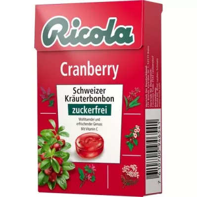 RICOLA o.Z.Box áfonyás cukorka, 50 g