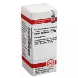 HEPAR SULFURIS C 200 golyócskák, 10 g