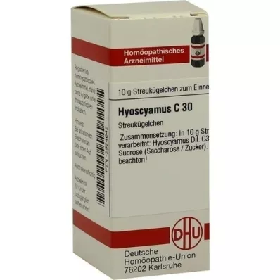 HYOSCYAMUS C 30 gömböcskék, 10 g
