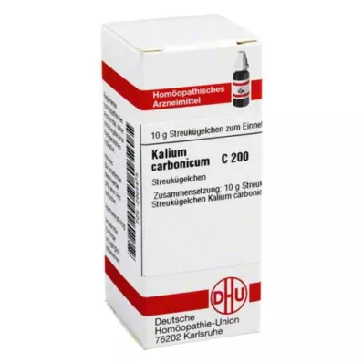 KALIUM CARBONICUM C 200 golyócskák, 10 g KALIUM CARBONICUM C 200 golyócskák, 10 g