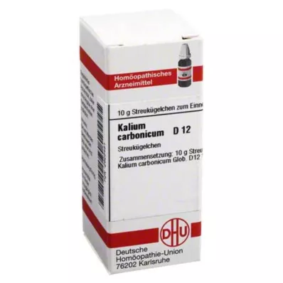 KALIUM CARBONICUM D 12 gömböcske, 10 g