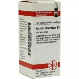 KALIUM CHLORATUM D 4 gömböcske, 10 g