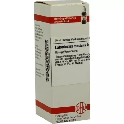 LATRODECTUS mactans D 12 Hígítás, 20 ml