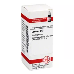 LEDUM D 3 gömböcskék, 10 g