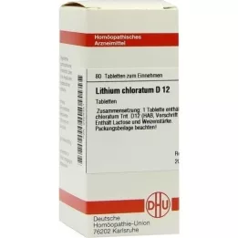 LITHIUM CHLORATUM D 12 tabletta, 80 db