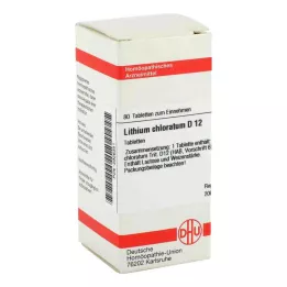 LITHIUM CHLORATUM D 12 tabletta, 80 db