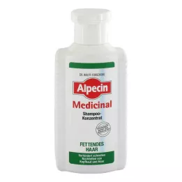 ALPECIN MED.Sampon koncentrátum zsíros hajra, 200 ml
