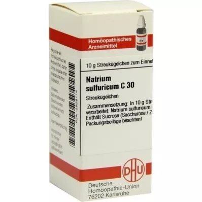 NATRIUM SULFURICUM C 30 gömböcskék, 10 g