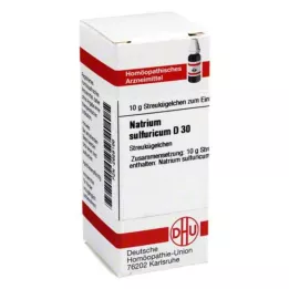 NATRIUM SULFURICUM D 30 gömböcskék, 10 g