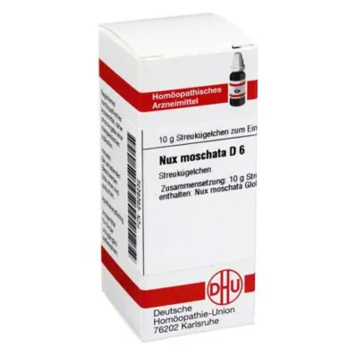 DHU Nux moschata D 6 golyócskák, 10 g