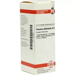 PAEONIA OFFICINALIS D 3 Hígítás, 20 ml