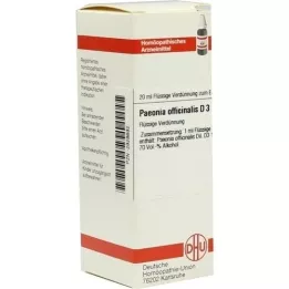 PAEONIA OFFICINALIS D 3 Hígítás, 20 ml