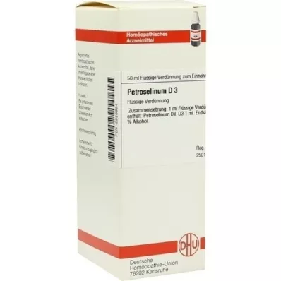 PETROSELINUM D 3 Hígítás, 50 ml