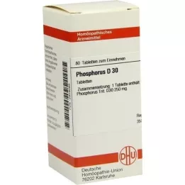 PHOSPHORUS D 30 tabletta, 80 db