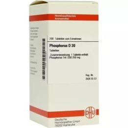 PHOSPHORUS D 30 tabletta, 200 db