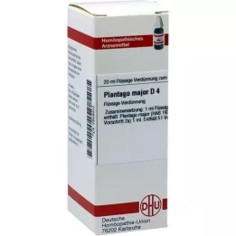 PLANTAGO MAJOR D 4 hígítás, 20 ml