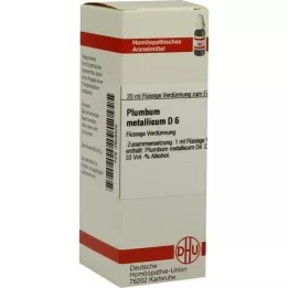 PLUMBUM METALLICUM D 6 Hígítás, 20 ml